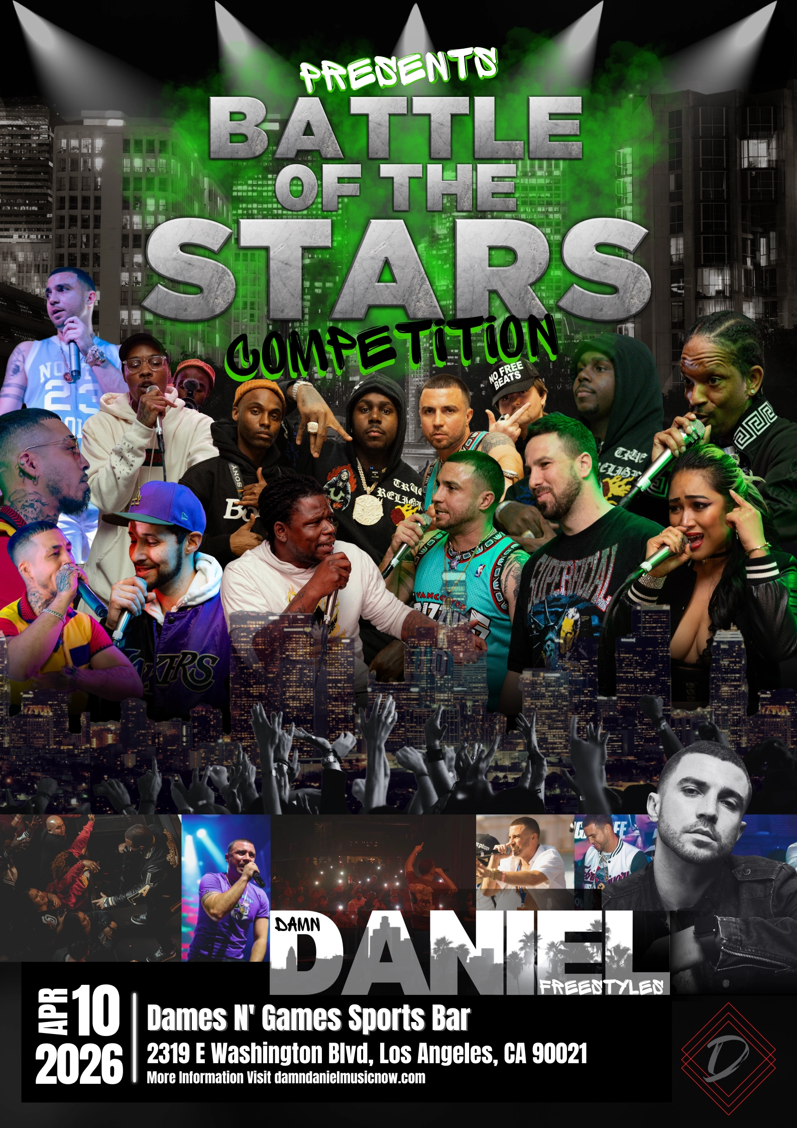 Tickets Live Event Battle of the Stars Independent Artist Competition March 27, 2026