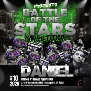 Tickets Live Event Battle of the Stars Independent Artist Competition April 10, 2026